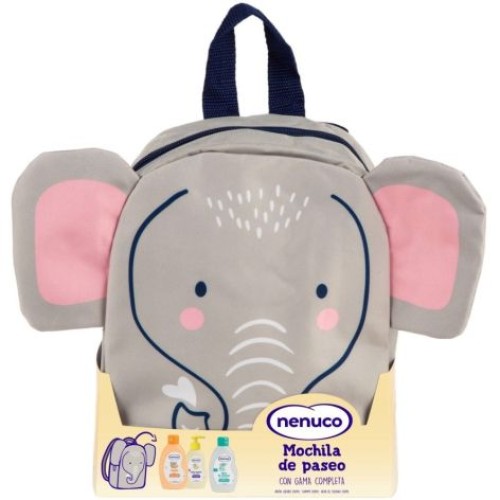 NENUCO EST.MOCHILA 4PROD.ELEFANTE  C/6 ESTUCHES INFANTILES