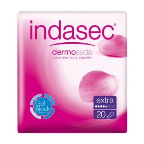 INDASEC EXTRA 20 UNIDADES COMPRESAS Y TAMPONES