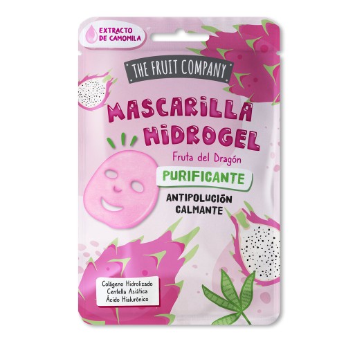 FRUIT COMPANY MASCARILLA FACIAL HIDROGEL PURIFICANTE FRUTA DEL DRAGON 31gr
 CREMAS FACIALES