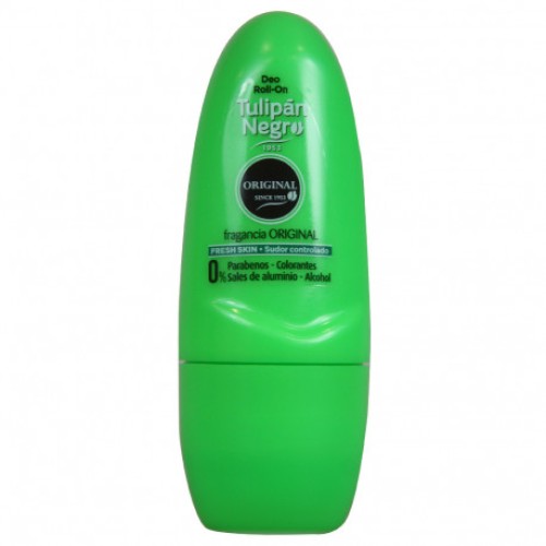 TULIPAN NEGRO DEO ROLL-ON 50 ML c/12 DESODORANTES CORPOR.