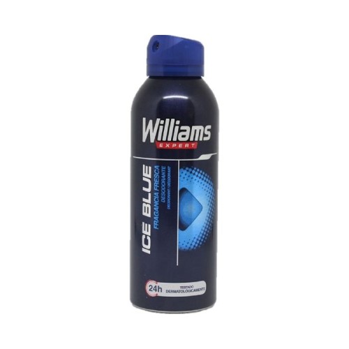 WILLIAMS DTE. SP ICE BLUE 200 MLC/6 DESODORANTES CORPOR.