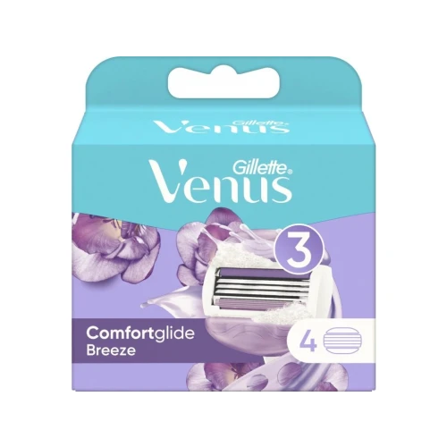 GILLETTE CARG AF VENUS BREEZE 4UD (EX) 
 HOJAS DE AFEITAR Y CARGADORES