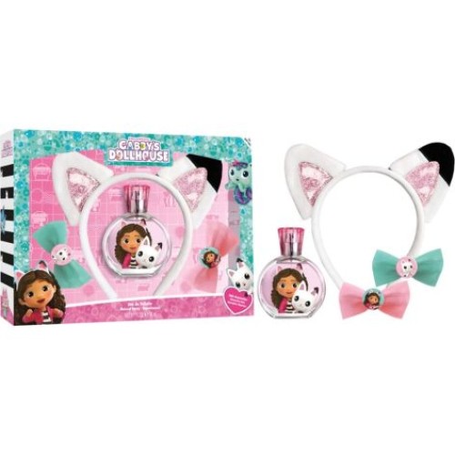 GABBY'S DOLLHOUSE EDT.VAPO 50ML.+DIADEMA+PINZAS 2UD
 ESTUCHES INFANTILES
