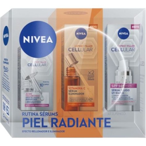 NIVEA VISAGE CELLULAR EXPERT FILL.SERUM 30ML.SPF 50+2 SERUM
 ESTUCHES SEÑORA