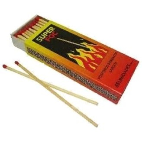 HIDALGO FOSFORO EXTRALARGO 50 UNDS C/12 FUEGO