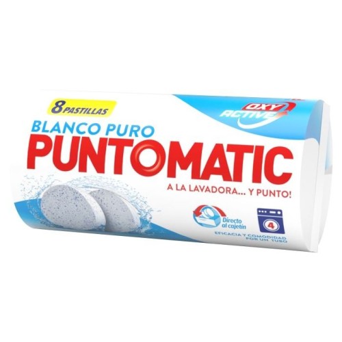 PUNTOMATIC TUBO R.BLANCA 4 D. C/28 DETERGENTES POLVO