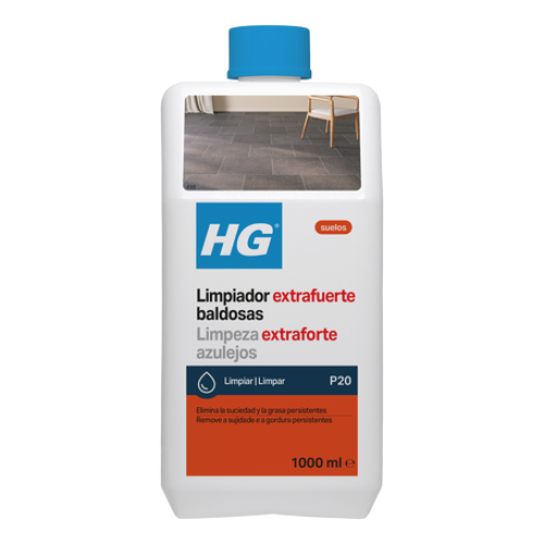 HG LIMPIADOR PROFUNDO BALDOSAS 1 LITRO C/6 FREGASUELOS Y LIMPIADORES LIQ.