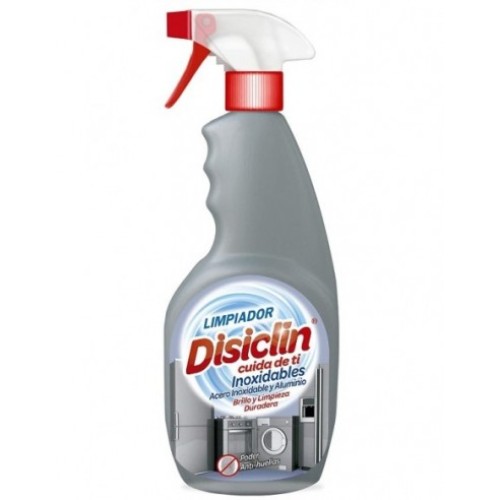 DISICLIN INOX LIMPIADOR PISTOLA 500 ML C/12 LIMPIA METALES