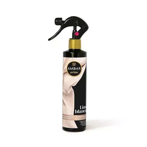 AMBAR SPRAY ABSORVEOLORES LINO BLANCO 280 ML C/12 DESODORANTES AMBIENTE