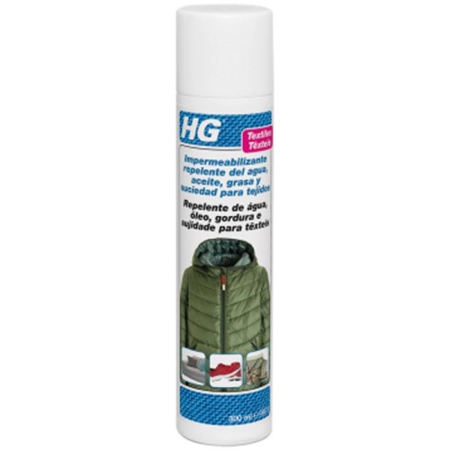 HG IMPERMEABILIZANTE TEXTIL 300 ML C/6 LIMPIA TAPICERIAS