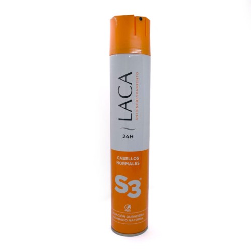 S3 LACA PELO NORMAL 400 ML c/6
 LACAS Y ESPUMAS PELO