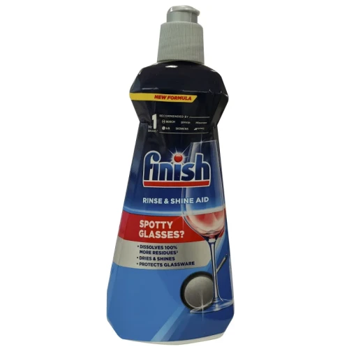 FINISH ABRILLANTADOR LAVAVAJILLA 400 ML c/12 IMP. LAVAVAJILLAS