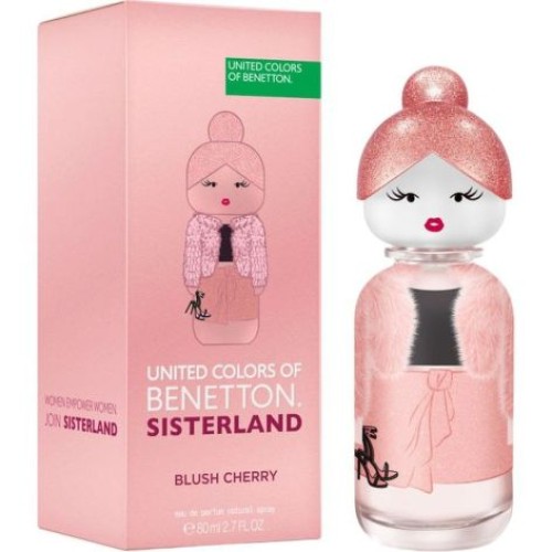 BENETTON COLONIA 80 VP.EDP SISTERLAND BLUSH CHERRY COLONIAS FEMENINAS