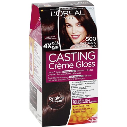 CASTING TINTE CREME GLOSS N.500 CASTAÑO CLARO
 TINTES DEL CABELLO