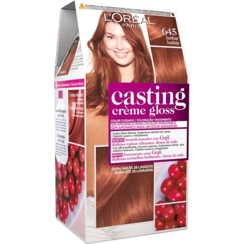 CASTING TINTE CREME GLOSS N.645 AMBRE C/3
 TINTES DEL CABELLO