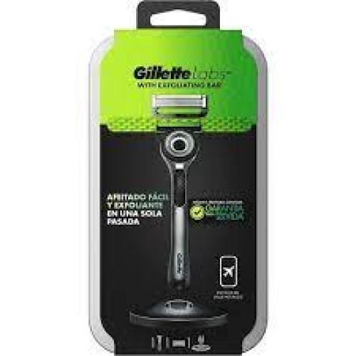 GILLETTE MAQUINA LABS MANUAL (1 CARG.) HOJAS DE AFEITAR Y CARGADORES
