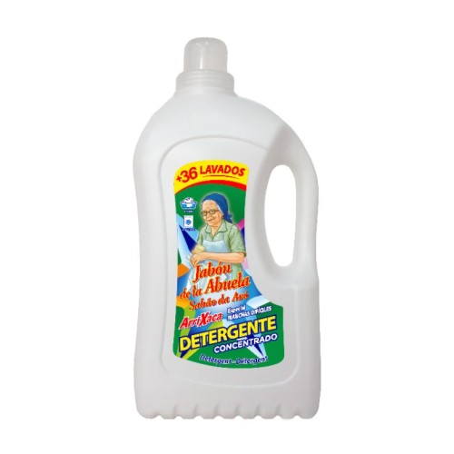 ARRIXACA DET. LIQ. ABUELA MANCHAS DIFICILES. 2,85 lt c/4 DETERGENTES LIQUIDOS