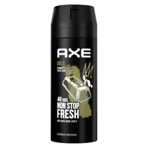 AXE DTE SPRAY  GOLD 125 ML DESODORANTES CORPOR.
