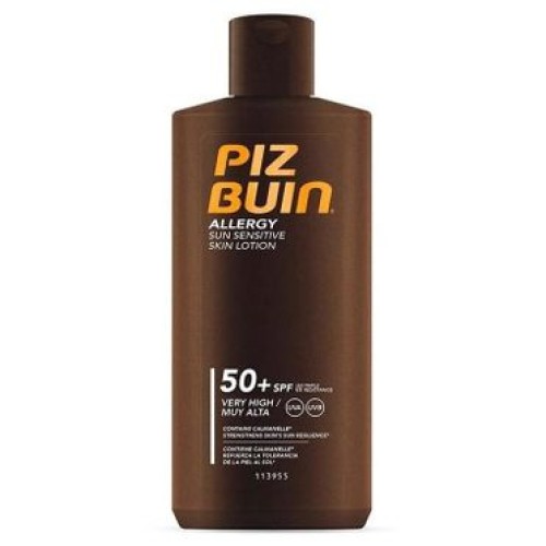 PIZ BUIN BRONC.ALLERGY LOCION PIEL SENSIBLE FP50+ 400ML c/6
 BRONCEADORES