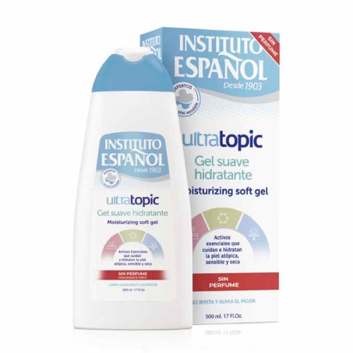 INSTITUTO ESPAÑOL ULTRATOPIC GEL 500 ML C/6 GEL DE BAÑO