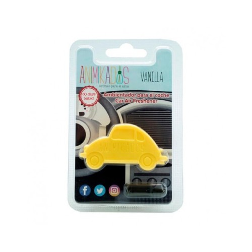 ANIMIKAUTO AMB.COCHE COCHE VAINILLA  DESODORANTES AMBIENTE