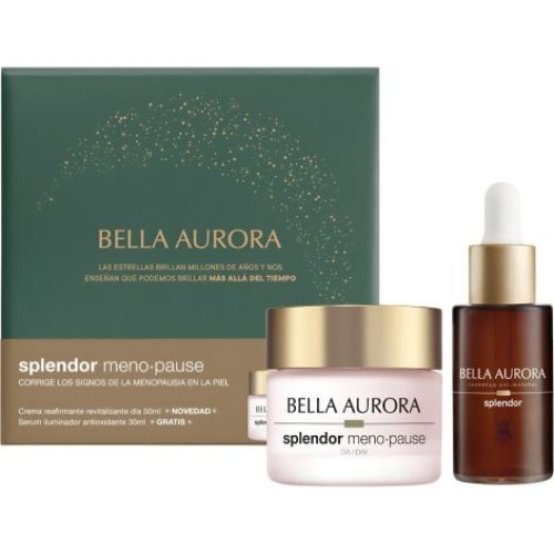 B.AURORA  SPLENDOR MENO. PAUSE+SERUM ILUMINADOR  CREMAS FACIALES