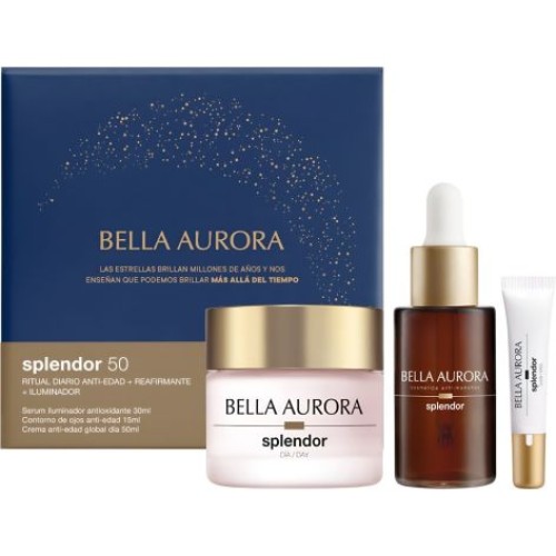 B.AURORA SPLENDOR50 DIA+SERUM+CONTORNO OJOS  CREMAS FACIALES