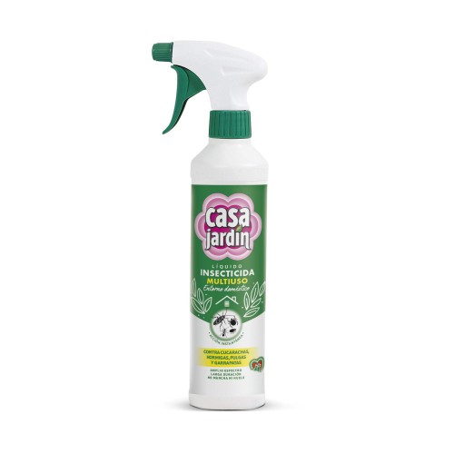 CASA JARDIN INSECTICIDA LÍQUIDO PISTOLA 500 ML C/12 INSECTICIDAS