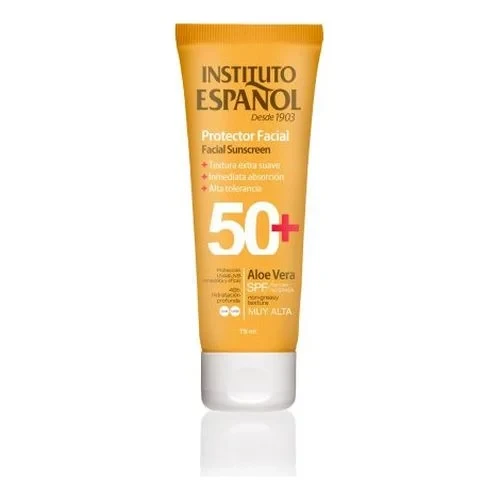 INST.ESPAÑOL PROTECT.SOLAR FACIAL 75ML.ALOE VERA F-50+     
 BRONCEADORES