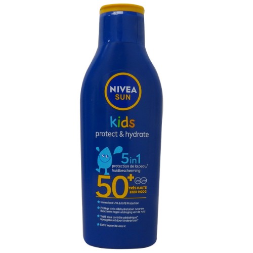 NIVEA SUN LECHE SOLAR F 50 NIÑOS 200 ML  BRONCEADORES