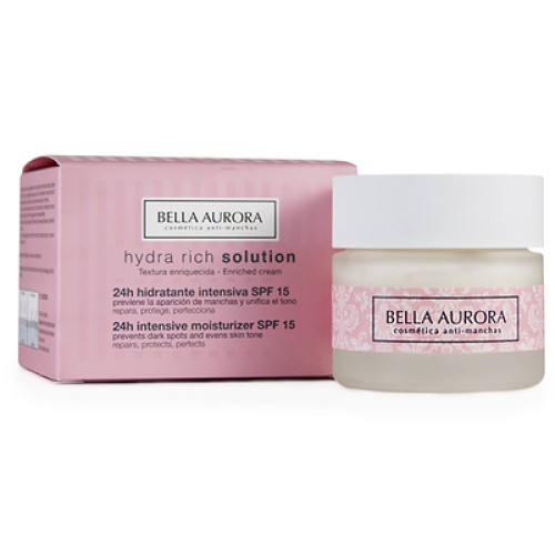 B.AURORA HYDRA RICH SOLUCION F.15   50 ML CREMAS FACIALES