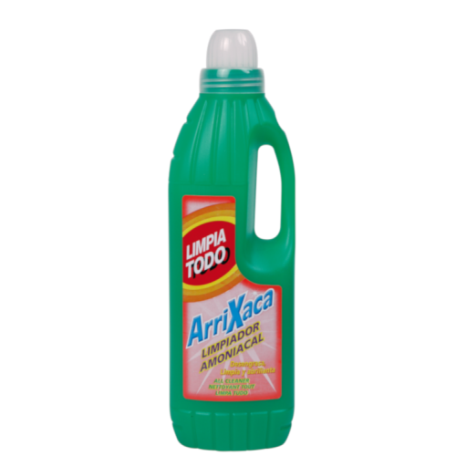ARRIXACA LIMPIA TODO 1 LITRO C/12 FREGASUELOS Y LIMPIADORES LIQ.