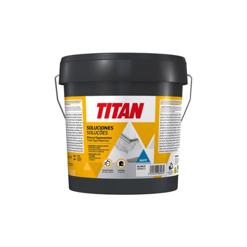 TITAN PINTURA TAPAMANCHAS BLANCO MATE 750 ML PINTURAS SINTETICAS