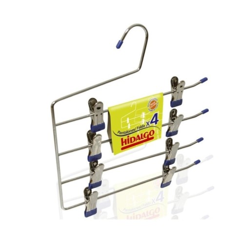 HIDALGO PERCHA 4 MODULOS CON PINZA PERCHAS