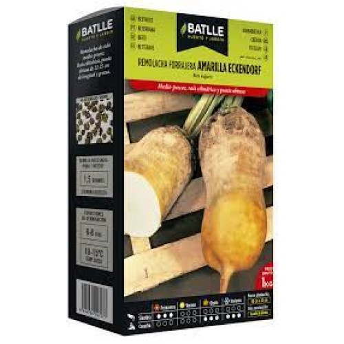 BATLLE REMOLACHA AMARILLA  500 GR.ECKENDOR C/12 AGRICOLAS