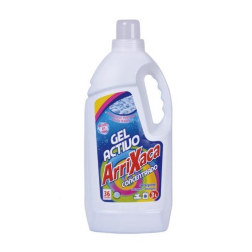 ARRIXACA DET.LIQ.3L 36lav. GEL ACTIVO DETERGENTES LIQUIDOS