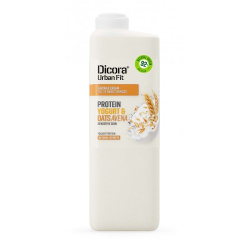 DICORA GEL UF PROTEIN YOGURTH & AVENA 750 ML C/6 GEL DE BAÑO