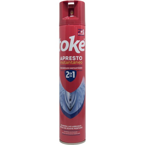 ZELNOVA TOKE PLANCHA SPRAY.500ml.C/12 APRESTOS