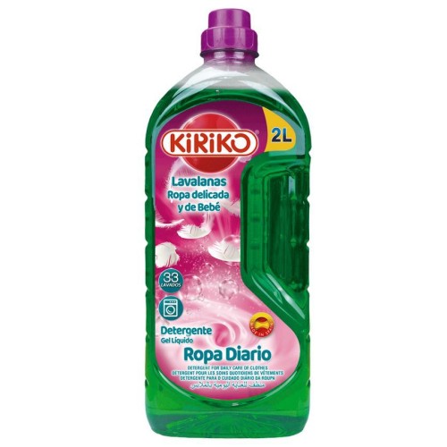KIRIKO DETERGENTE LIQUIDO LANAS 2 LTRO C/6 DETERGENTES LIQUIDOS