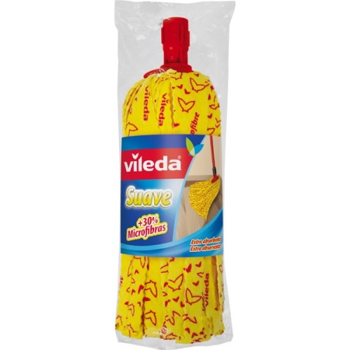 VILEDA SUAVE MOCHO AMARILLO ECO REC. FREGONA Y PALO