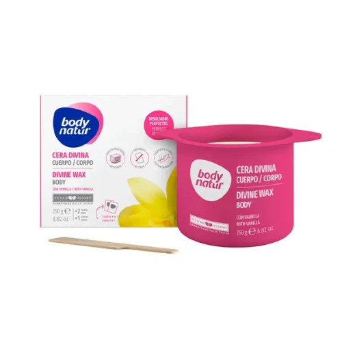 BODY NATUR CERA PROF.VAINILLA (DIVINA) CORP. 250 GRMS DEPILATORIOS