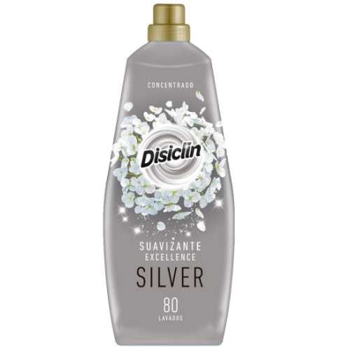 DISICLIN SUAVIZANTE CONC.SILVER 80 LAV. C/10 SUAVIZANTES DE ROPA