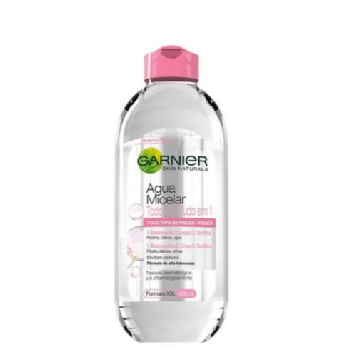GARNIER AGUA MICELAR TODO TIPO PIEL 400 ML CREMAS FACIALES