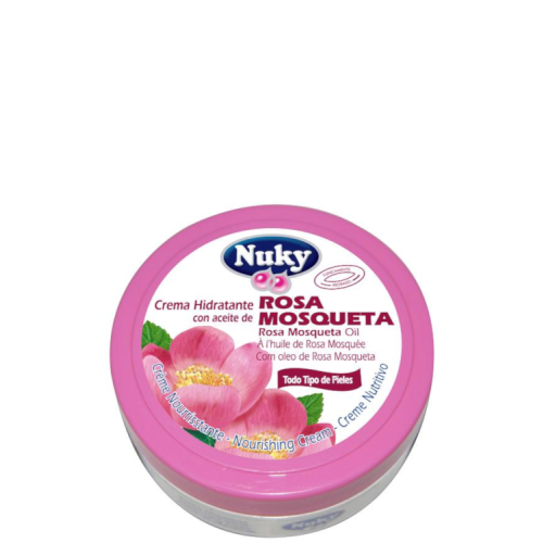 NUKY CREMA ROSA MOSQUETA 200 ML c/12 CREMAS DE MANOS