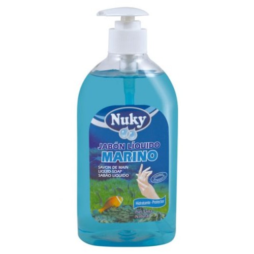 NUKY JABON DOSIF.MARINO 500 ML c/12 JABONES LIQUIDOS