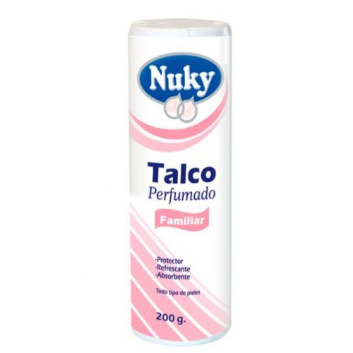 NUKY TALCO PERFUMADO 200 GR c/15 TALCO 
