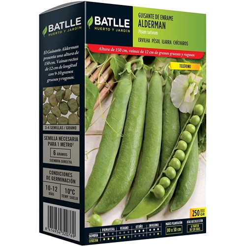 BATLLE GUISANTE ALDERMAN 250 GRMS. BATLLE
