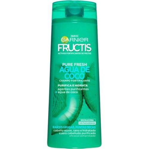 FRUCTIS CHAMPU 380 ML COCO GRASO CHAMPUS