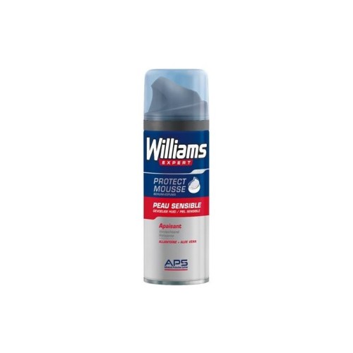 WILLIAMS ESPUMA AFEITAR SENSIBLE. 200 ML ESPUMAS AFEITADO