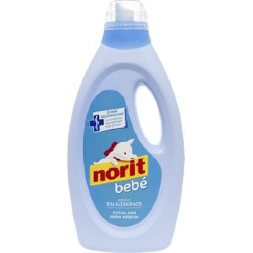 NORIT DETERGENTE LIQUIDO BEBE 1125 ML C/12 DETERGENTES LIQUIDOS